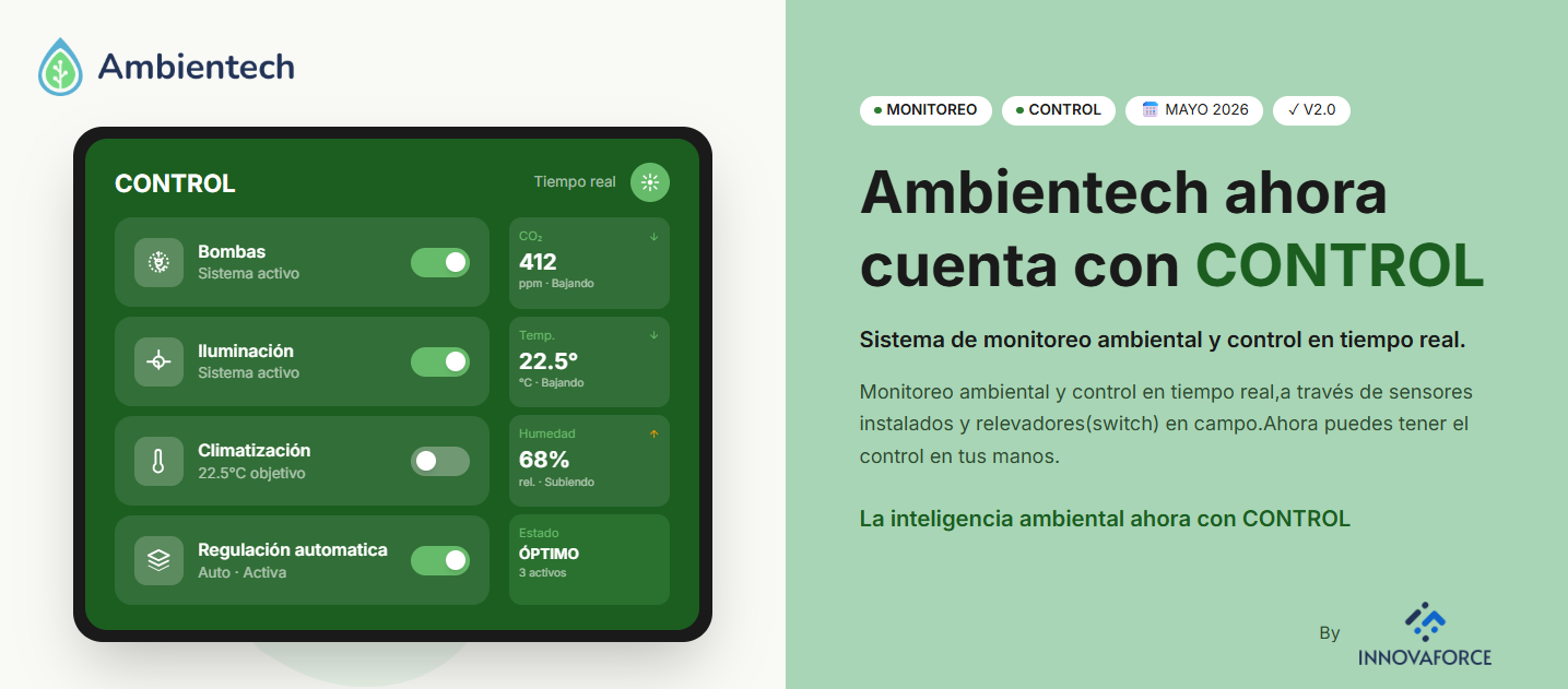 Ahora Ambientech con control